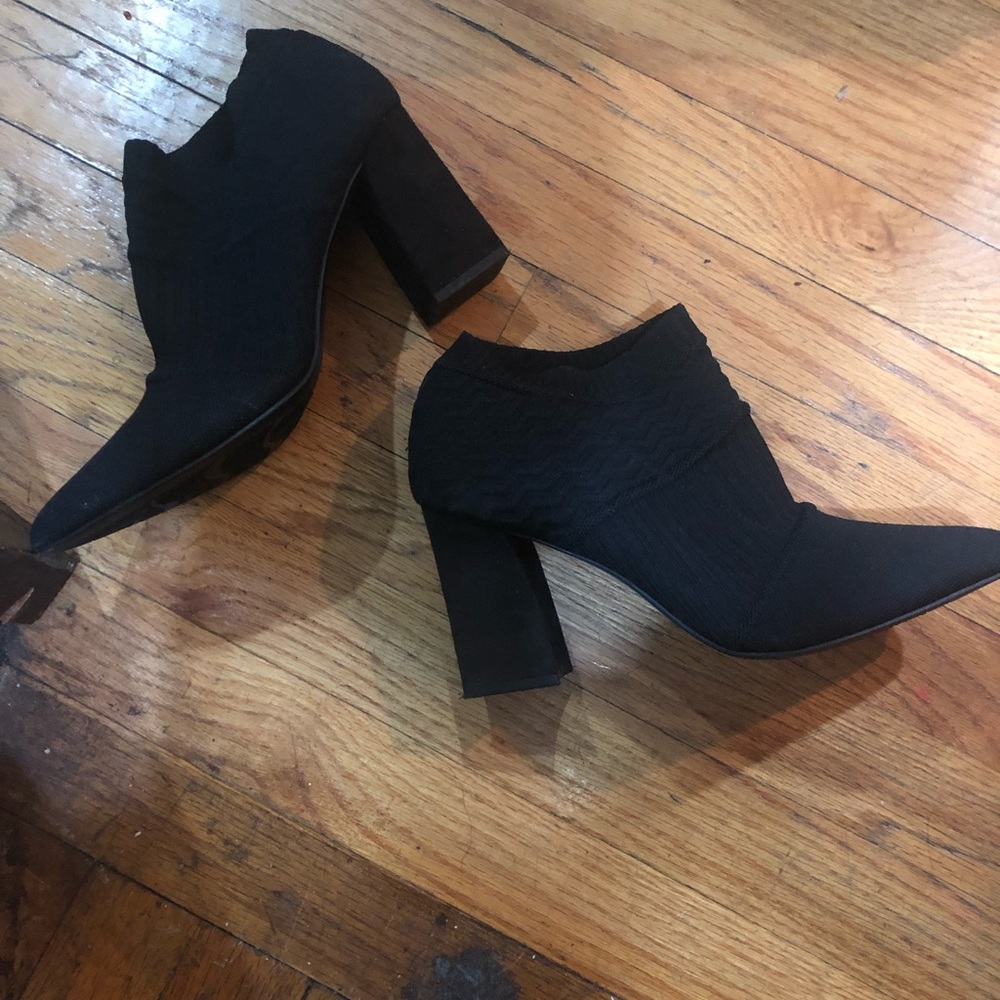 Ankle Sock booties 3 inch heel